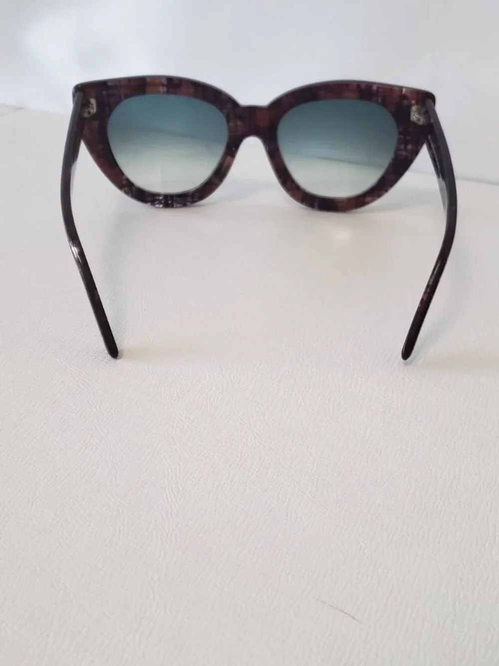 Morgenthal Frederics New York Sunglasses Made in France MAE Oversized Gradient